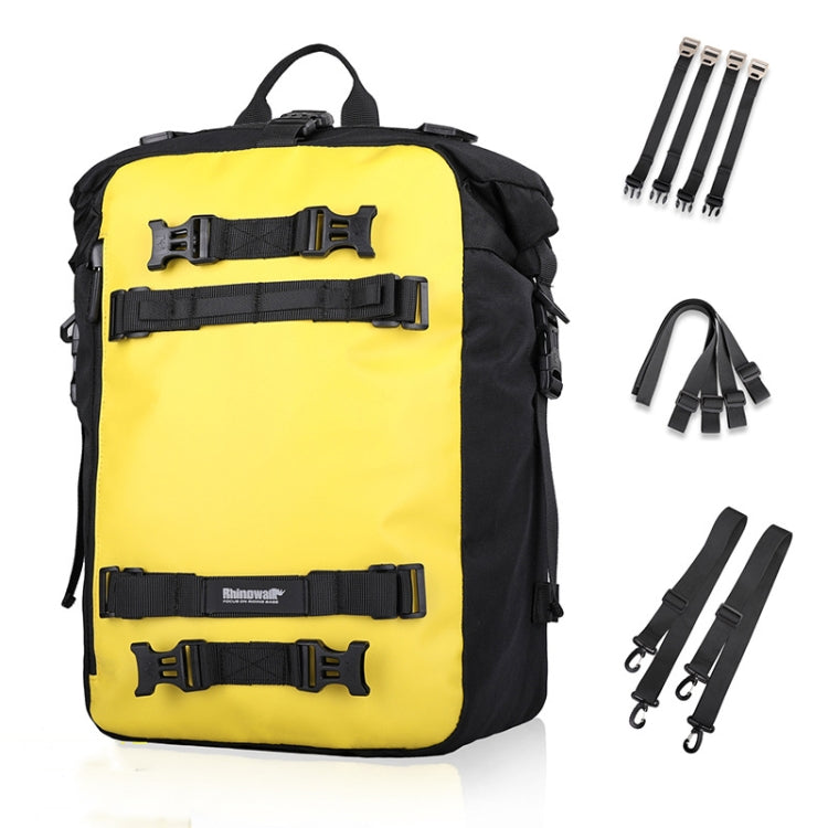 Rhinowalk Multi-Function Motorcycle Rear Seat Bag Combination Rear Shelf Pannier