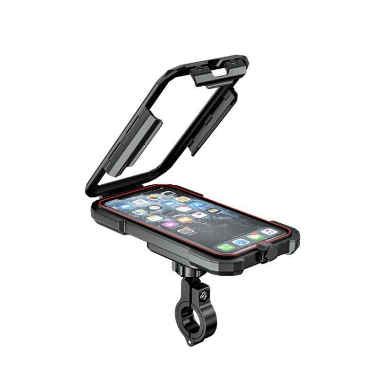 Kewig Bicycle Motorcycle Waterproof Box Mobile Phone Bracket Riding Touch Mobile Phone Fixed Seat