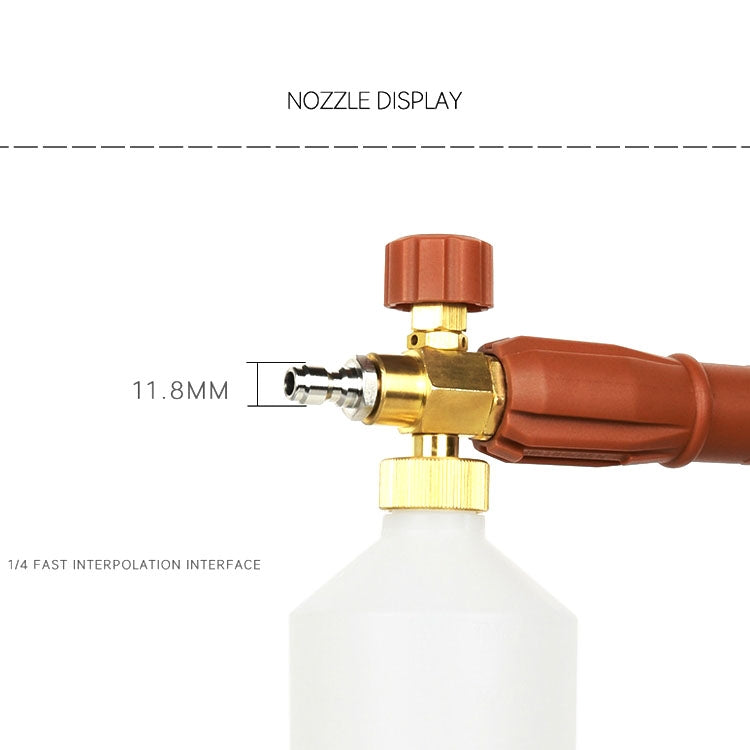 High Pressure Cleaning PA Pot Washing Car Foam Pot