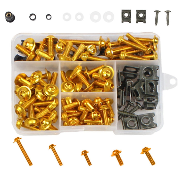 177 PCS/ Box Motorcycle Modification Accessories Windshield Cover Set Screw