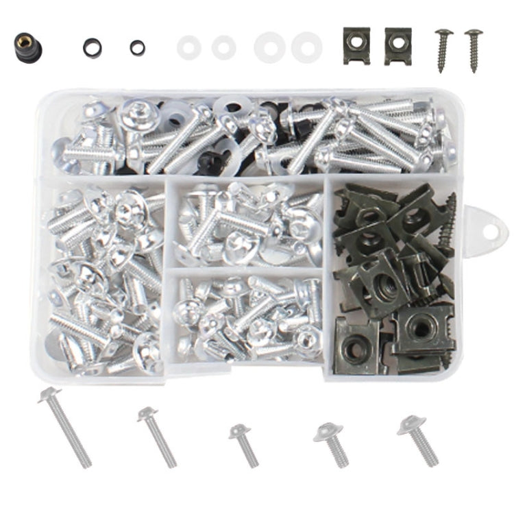 177 PCS/ Box Motorcycle Modification Accessories Windshield Cover Set Screw