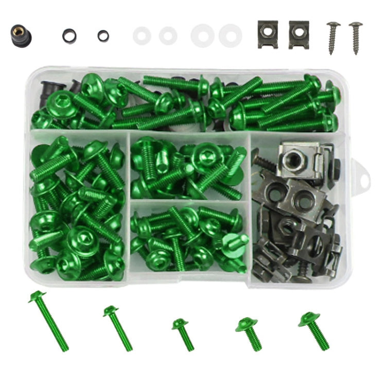177 PCS/ Box Motorcycle Modification Accessories Windshield Cover Set Screw