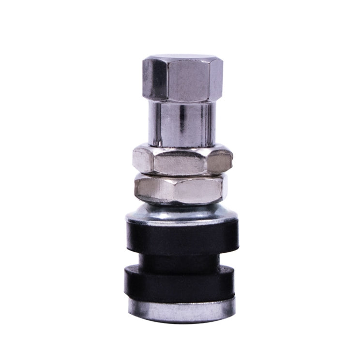 20 PCS Motorcycle Tubeless Tire Valve Stainless Steel Straight Mouth