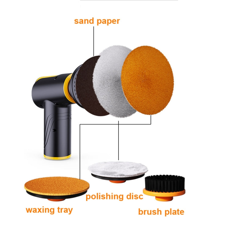 SUITU ST-6602 100W 1800RPM Wireless Car Waxing Machine Car Polishing Machine