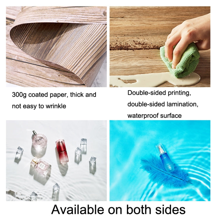 2 PCS 3D Stereoscopic Double-sided Photography Background Board