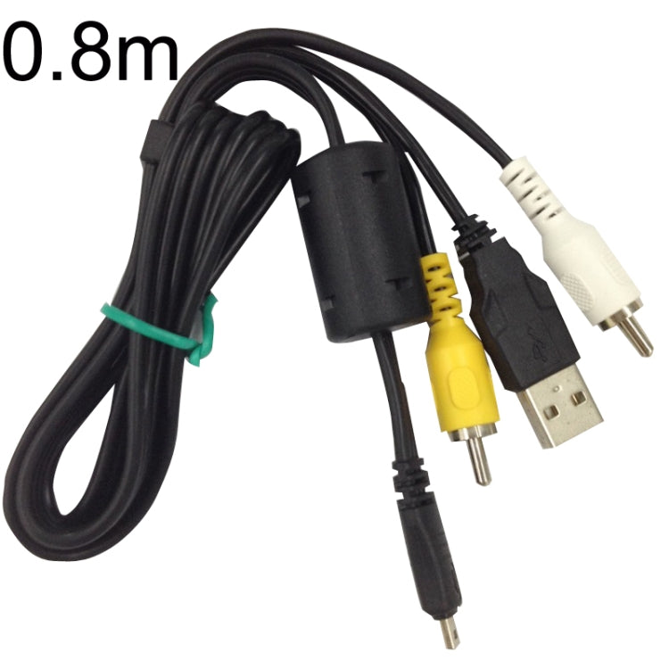 20 PCS 8Pin SLR Camera Cable USB Data Cable For Nikon UC-E6, Length: