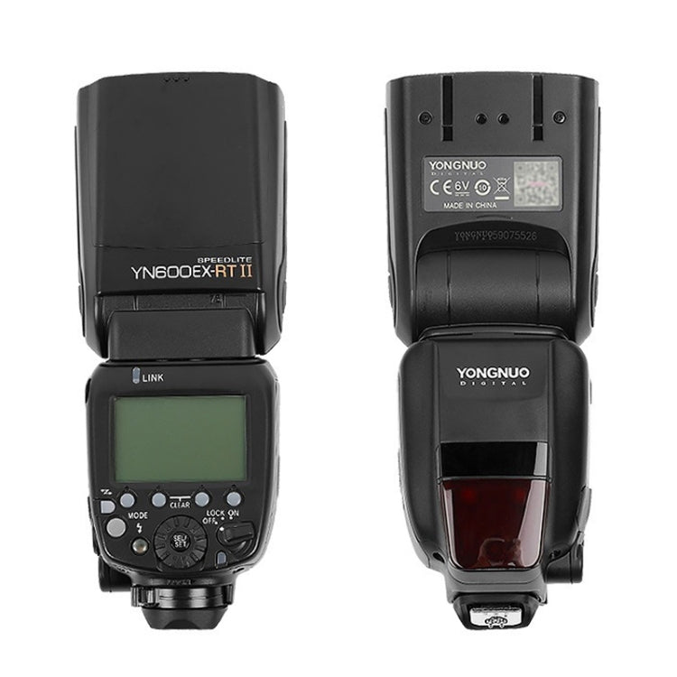 Yongnuo YN600EX-RT II HSS 1/8000s Master TTL Flash Speedlite For Canon