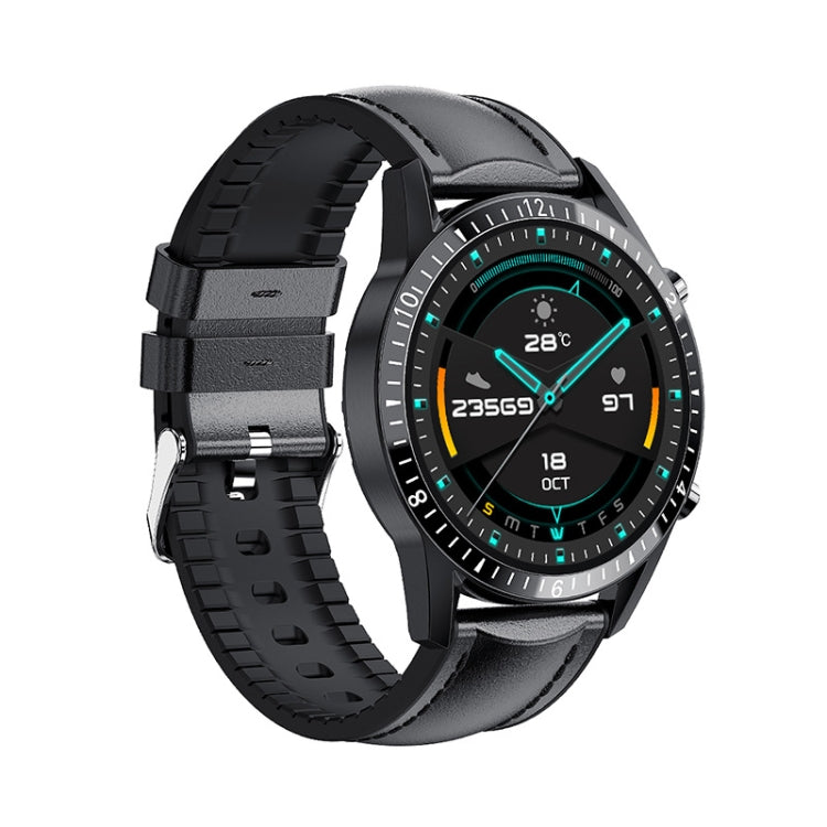 I9 1.5 Inch Heart Rate/Blood Pressure/Blood Oxygen Monitoring Watch, Color: Silver Steel