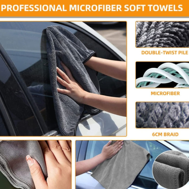 Car Waterproof Gloves Tire Gap Cleaning Brush Car Wash Set