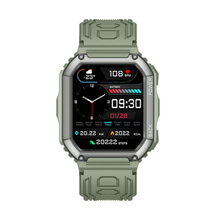 KR06 1.8 Inch Heart Rate Blood Pressure Monitoring Smart Calling Watch