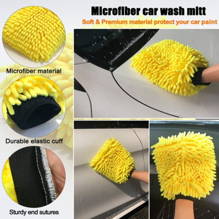 19 PCS / Set Car Beauty Cleaning Brush Details Brush Washing Glove Tool Set