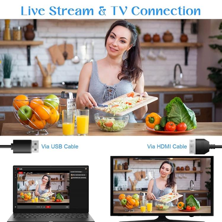 64MP 18X Zoom 4-Inch Touch Screen Handheld Digital Video Camera