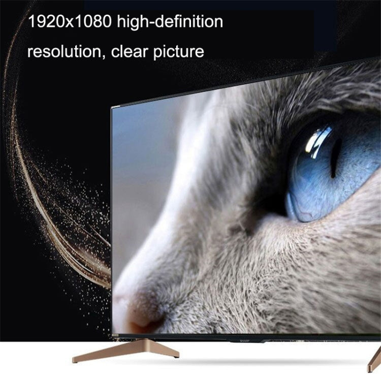 HD55Y VGA To HDMI Adapter Cable VGA+USB To HD 1080P Converter With Power Supply