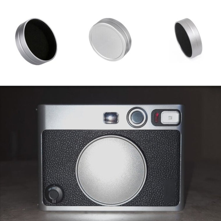 For FUJIFILM Instax Mini EVO Camera Lens Cap Aluminum Alloy Protective Cover