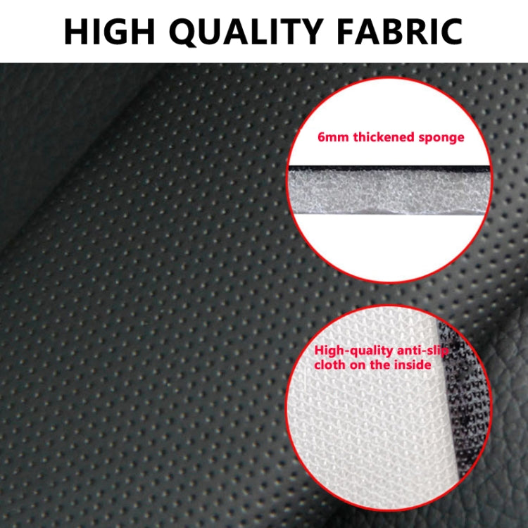 Skin Feeling Car Leather Seat Belt Cover Shoulder Pads