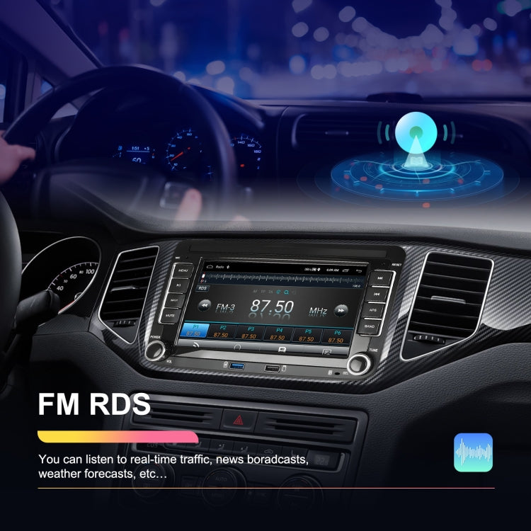 For Volkswagen/Skoda 2+64G Player Large Screen Carplay Android Navigation Reversing Camera Integrated Machine