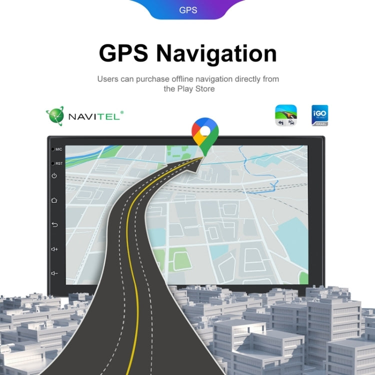 Android 13.0 Dual Butt Universal Wireless Carplay Car Navigation Center Control All-In-One Monitor