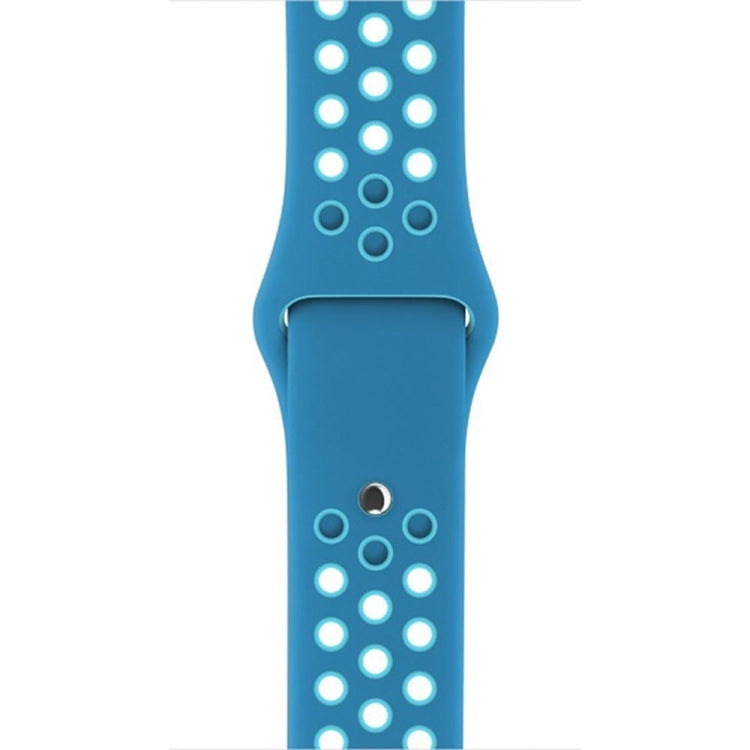 For Apple Watch Ultra 49mm&Watch Ultra 2 49mm / Series 10 46mm / 9&8&7 45mm / SE 3&SE 2&6&SE&5&4 44mm / 3&2&1 42mm Fashionable Classical Silicone Sport Watch Band(Grey Yellow)