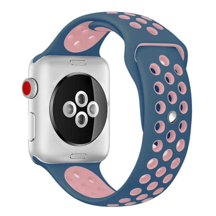 For Apple Watch Ultra 49mm&Watch Ultra 2 49mm / Series 10 46mm / 9&8&7 45mm / SE 3&SE 2&6&SE&5&4 44mm / 3&2&1 42mm Fashionable Classical Silicone Sport Watch Band(Grey Yellow)