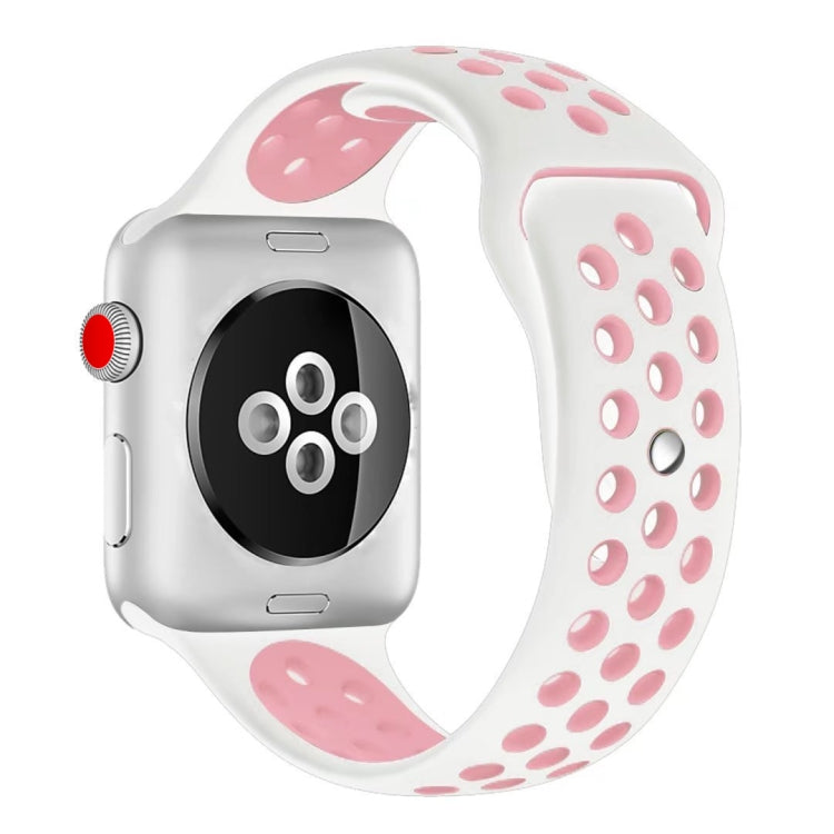 For Apple Watch Ultra 49mm&Watch Ultra 2 49mm / Series 10 46mm / 9&8&7 45mm / SE 3&SE 2&6&SE&5&4 44mm / 3&2&1 42mm Fashionable Classical Silicone Sport Watch Band(Grey Yellow)