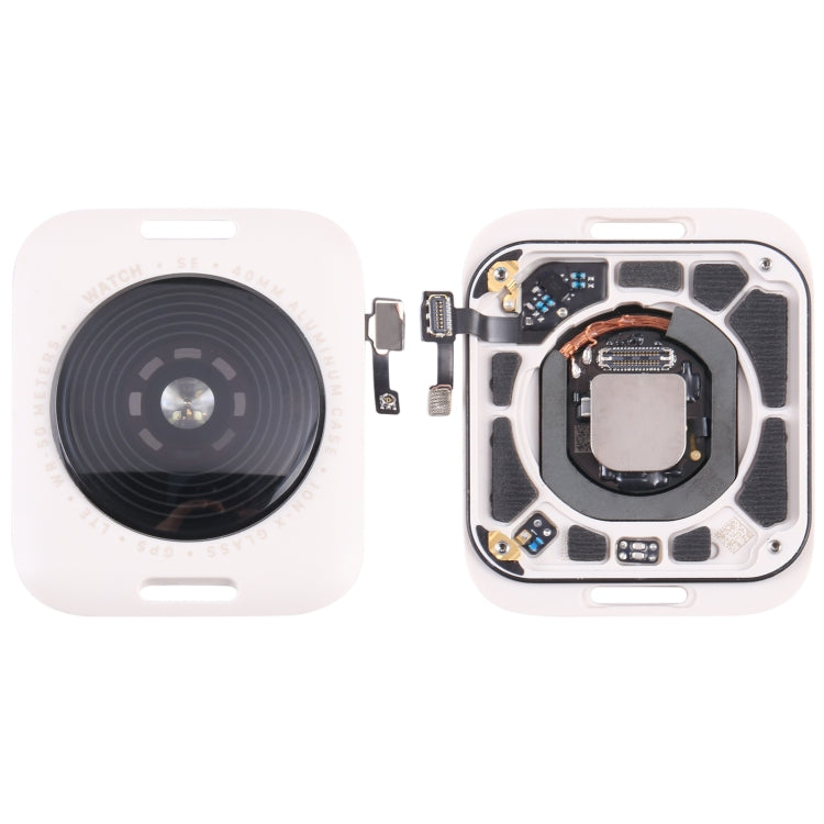Glass Back Cover With Wireless Charging Coil For Apple Watch Series SE 2022 40mm LTE Edition, For Watch Series SE 2022 40mm LTE