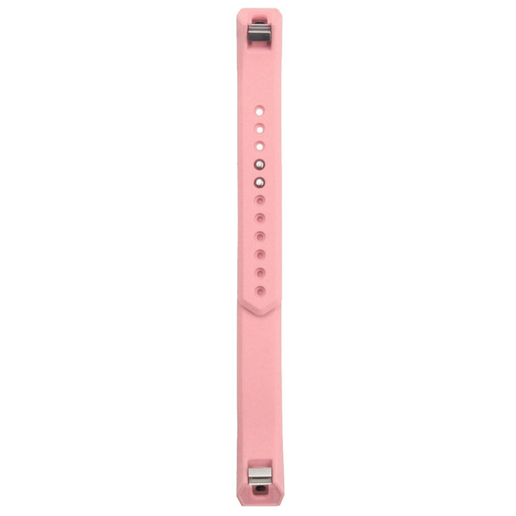 For Fitbit Alta Watch Oblique Texture Silicone Watchband, Large Size, Length: about 22cm