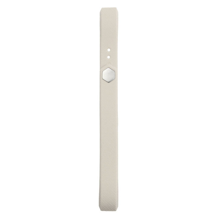 For Fitbit Alta Watch Oblique Texture Silicone Watchband, Large Size, Length: about 22cm