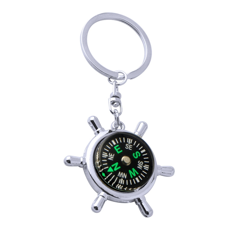 Creative Rudder Compass Keychain Compass, Rudder Compass