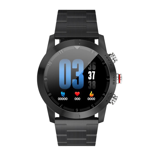 DTNO.1 S10 1.3 inches TFT Color Screen Smart Bracelet IP68 Waterproof, Steel Watchband, Support Call Reminder /Heart Rate Monitoring /Sleep Monitoring /Multi-sport Mode