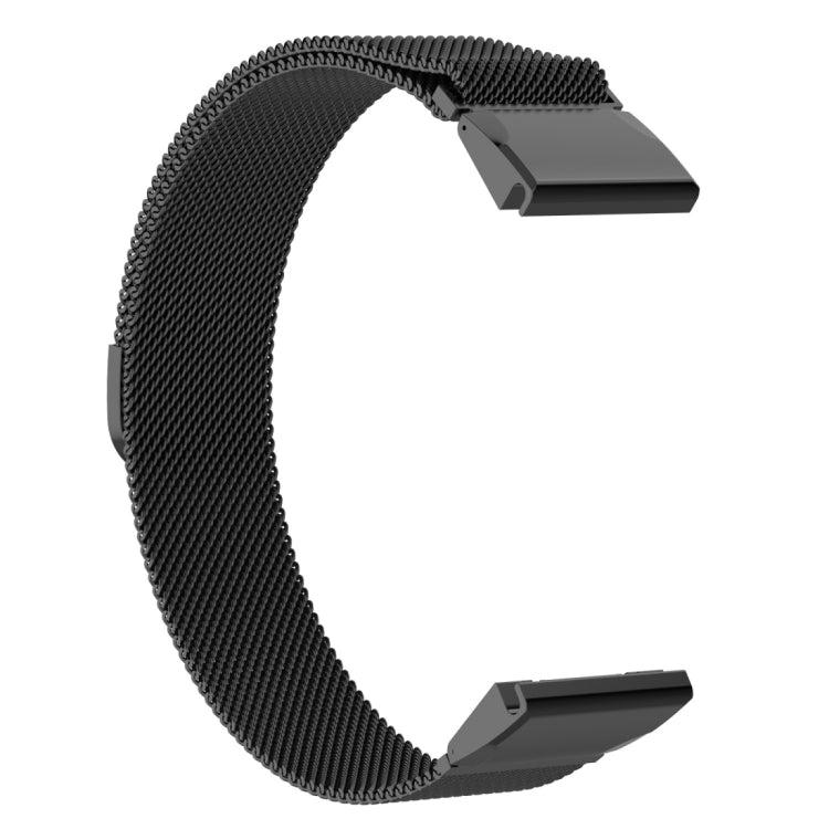 For Garmin Fenix 7S Milanese Watch Band