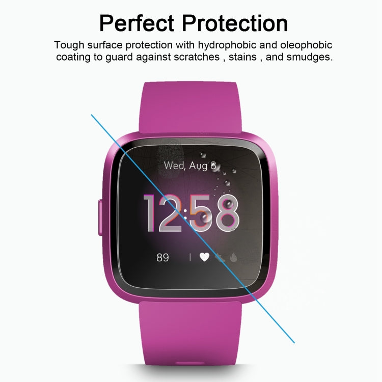For Fitbit Versa Lite 0.26mm 2.5D 9H Tempered Glass Film Screen Protector, For Fitbit Versa Lite
