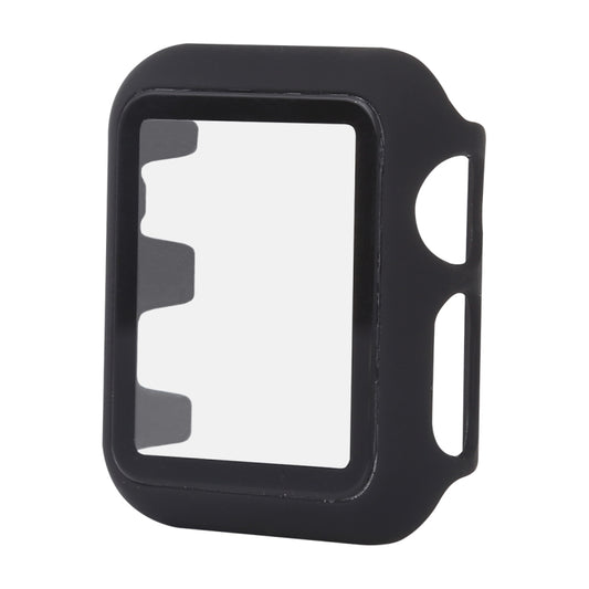 PC + Glass Protective Case For Apple Watch Series 6 / 5 / 4 / Watch SE 44mm