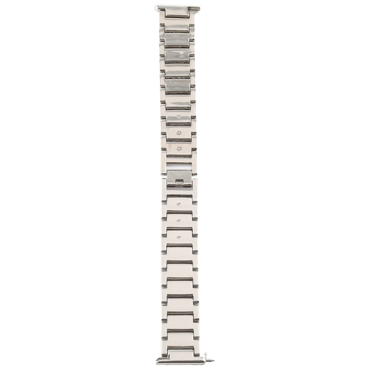 For Fitbit Versa Diamond-studded Stainless Steel  Watch Band