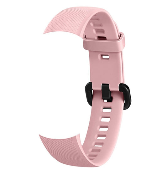 Solid Color Silicone Watch Band for Huawei Honor Band 4