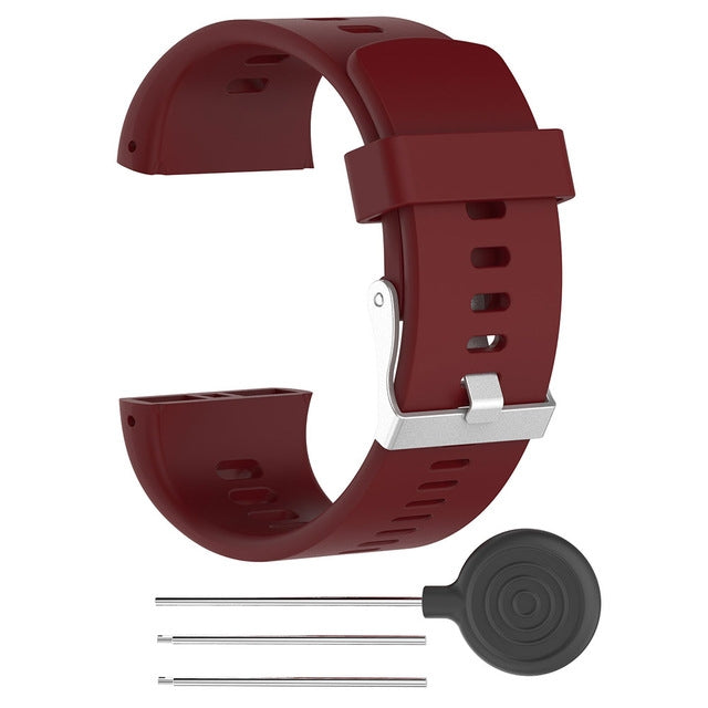 Silicone Sport Watch Band for POLAR V800
