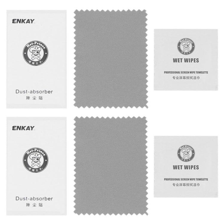 2 PCS ENKAY Hat-Prince for Garmin Vivoactive HR Smart Watch 0.2mm 9H Surface Hardness 2.15D Explosion-proof Tempered Glass Screen Film
