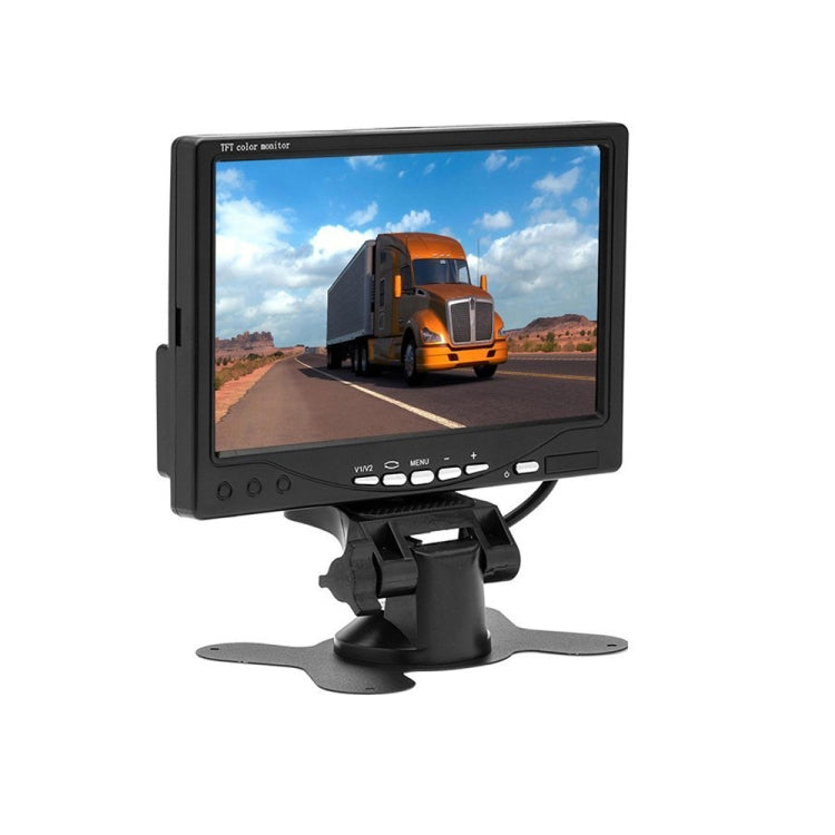 A1509 7 inch HD Car 12 IR Night Vision Rear View Backup Camera Rearview Monitor with 15m Cable, A1509