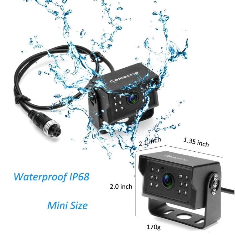 A1509 7 inch HD Car 12 IR Night Vision Rear View Backup Camera Rearview Monitor with 15m Cable, A1509