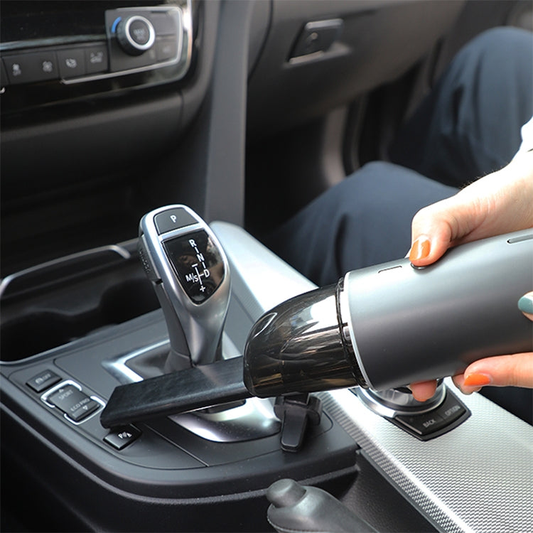 Car / Household Wireless Portable 90W Handheld Powerful Vacuum Cleaner, Navy Blue