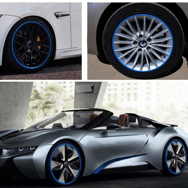 Color 17 inch Wheel Hub Reflective Sticker for Luxury Car