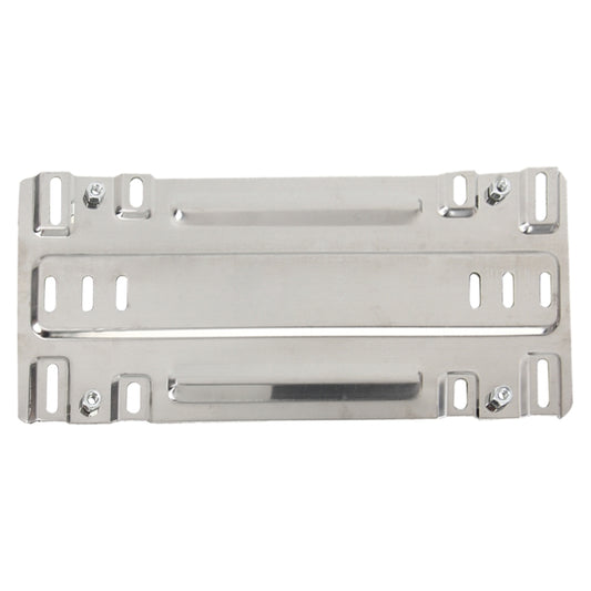 Stainless Steel License Plate Bracket Vehicle License Plate Bracket Bottom Plate Automobile License Plate Conversion Frame