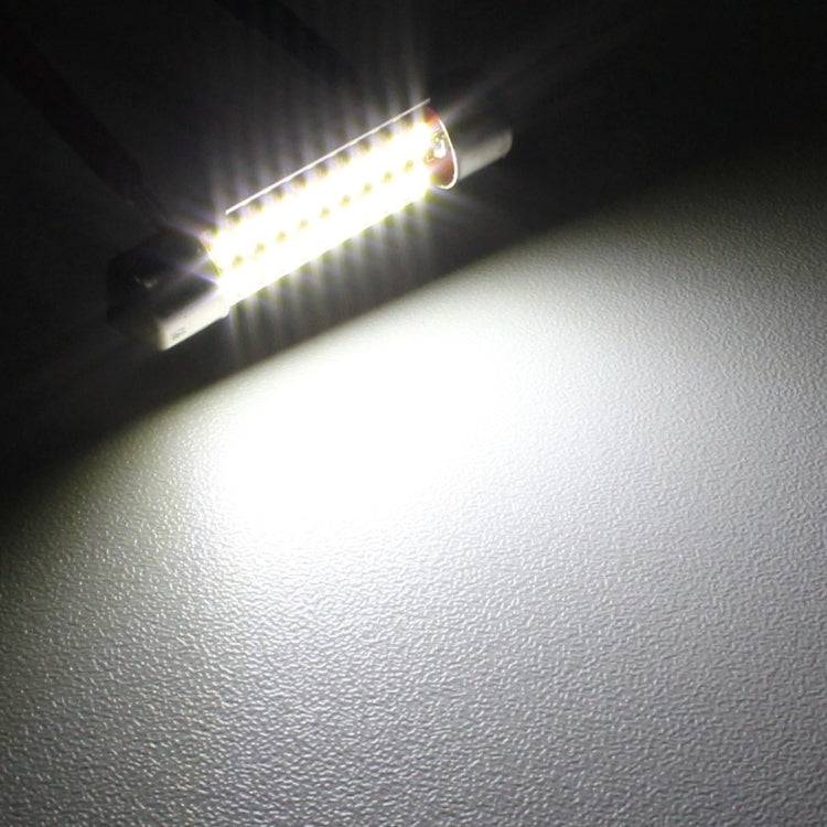 2 PCS Festoon 39mm 2W 200LM White Light 20 LED SMD 4014 Error Free License Plate Lights Car Light Bulb, 39mm