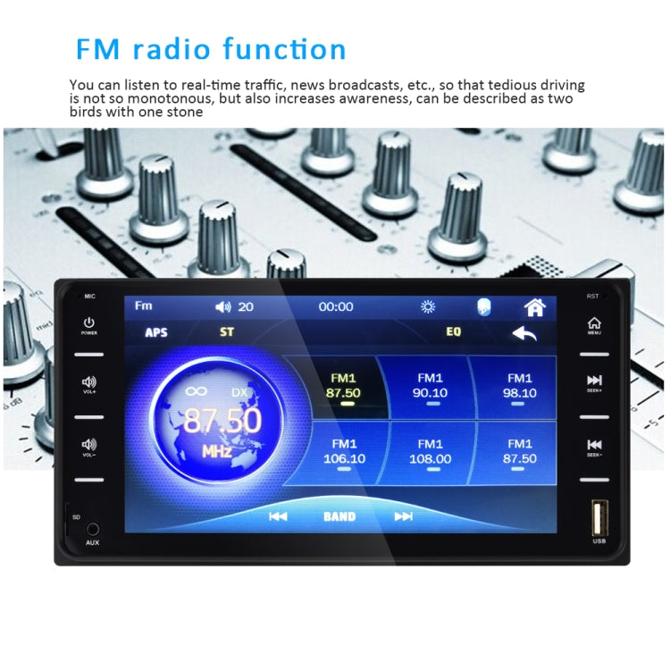 848V 16 7 inch Multi-touch Screen Car GPS Navigator, Support TF Card / USB / AUX / MP5 Player / Android & iPhone Mirror Links, 848V