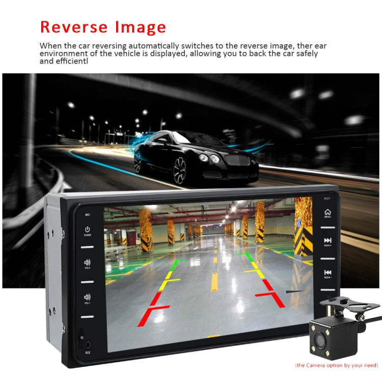 848V 16 7 inch Multi-touch Screen Car GPS Navigator, Support TF Card / USB / AUX / MP5 Player / Android & iPhone Mirror Links, 848V