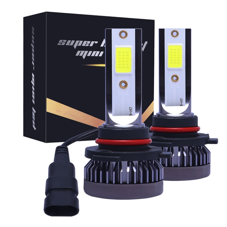 2 PCS 9005 DC9-36V / 36W / 3000K / 6000LM IP68 Car / Motorcycle Mini COB LED Headlight Lamps / Fog Light, 9005