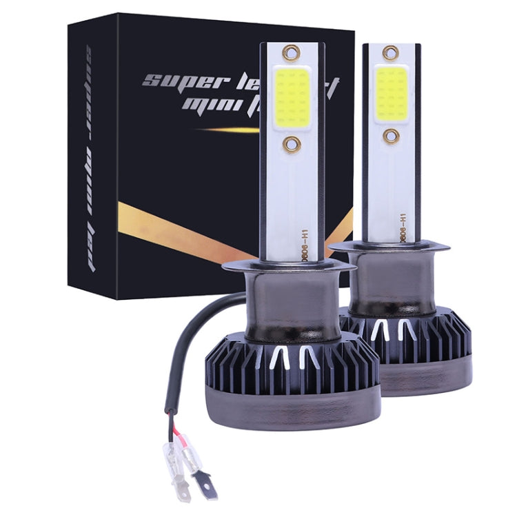 2 PCS H1 DC9-36V / 36W / 3000K / 6000LM IP68 Car / Motorcycle Mini COB LED Headlight Lamps / Fog Light, H1