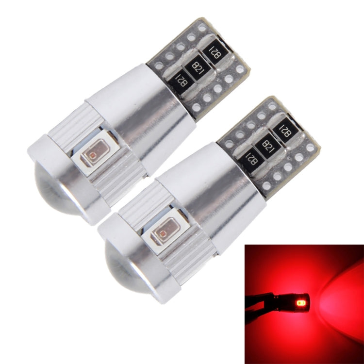 2 PCS T10 3W 6 SMD-5630 LEDs Error-Free Canbus Car Clearance Lights Lamp, DC 12V, 6 SMD-5630 LEDs