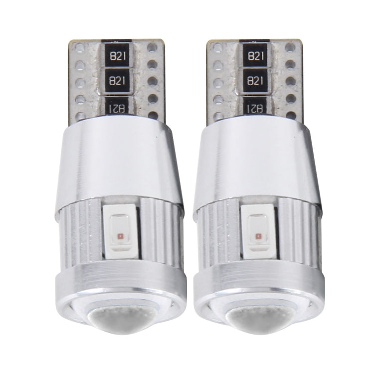 2 PCS T10 3W 6 SMD-5630 LEDs Error-Free Canbus Car Clearance Lights Lamp, DC 12V, 6 SMD-5630 LEDs