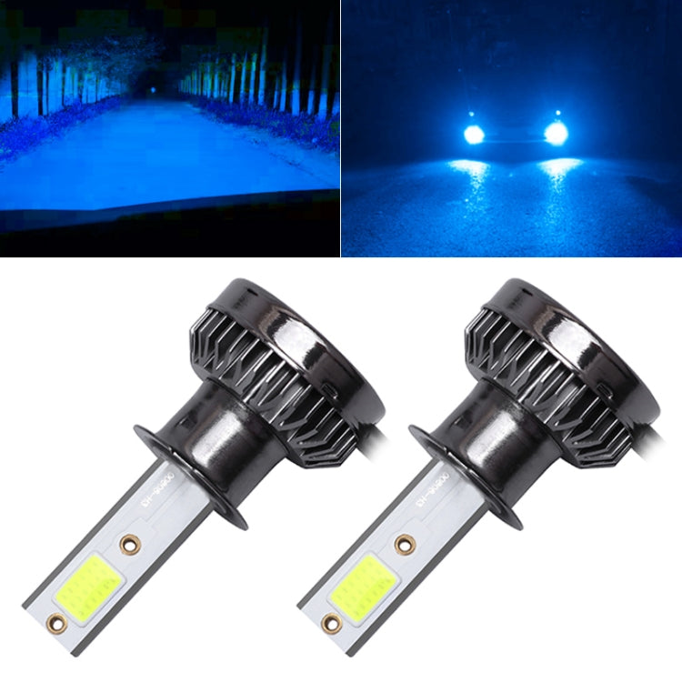 2 PCS H3 DC9-36V / 36W / 3000K / 6000LM IP68 Car / Motorcycle Mini COB LED Headlight Lamps / Fog Light, H3