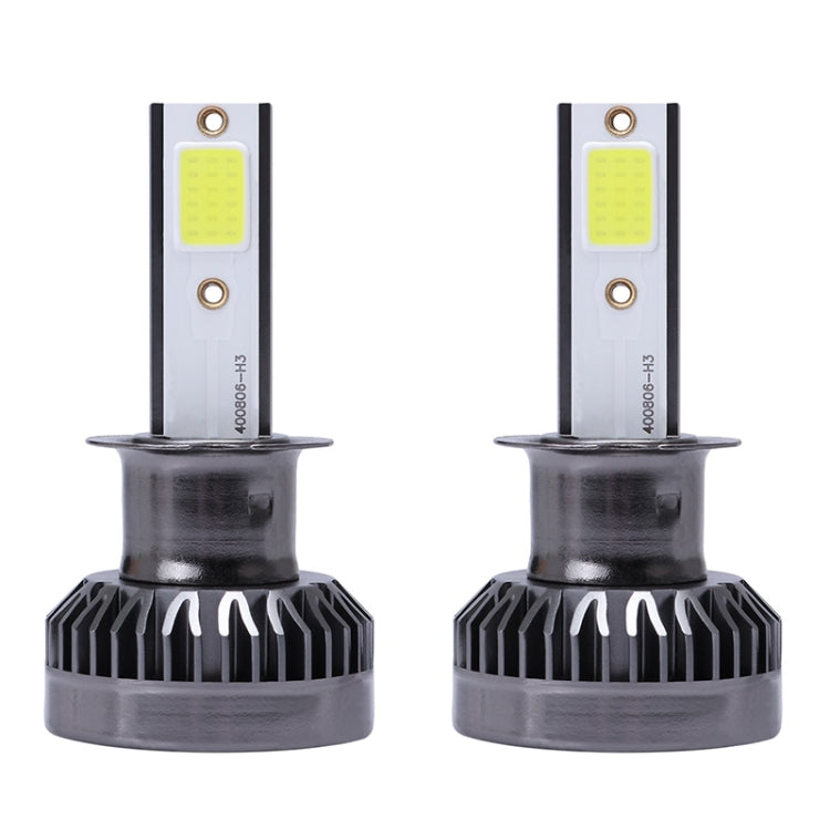 2 PCS H3 DC9-36V / 36W / 3000K / 6000LM IP68 Car / Motorcycle Mini COB LED Headlight Lamps / Fog Light, H3